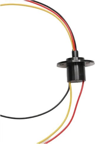 1pcs 22mm Diameter 2/3/4/6/8 Channel Wire Connection Slip Ring 10A high Current Conductive Ring 360 Degree Rotation Connector(Dia 22mm 6CH 10A) in Saudi Arabia