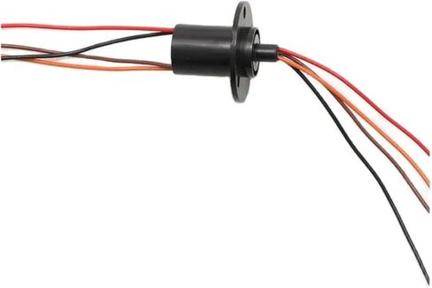 1pcs 22mm Diameter 2/3/4/6/8 Channel Wire Connection Slip Ring 10A high Current Conductive Ring 360 Degree Rotation Connector(Dia 22mm 6CH 10A) in Saudi Arabia