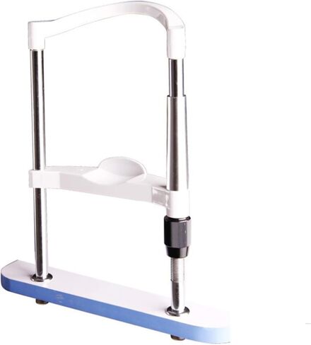 Ergonomic Chin Support Bracket for Auto Refractometer, Forehead & Chin Lifting Optometry Accessory, Vision Training Tool, Curved Design for Enhanced Comfort in Saudi Arabia