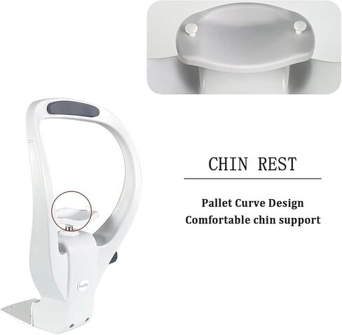 Vision Training Forehead Bracket, Lifting Chin Bracket and Forehead Rest Knob - Height Adjustable Forehead Rest for Optometry Centers in Saudi Arabia