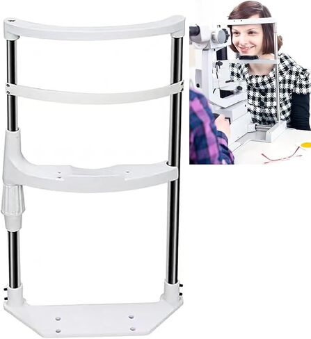 Lifting Chin Bracket Vision Training Forehead Bracket 0 to 95mm Distance Liftable and Adjustable Height 105 to 200mm from Base to Head Support for Optometry Center in Saudi Arabia