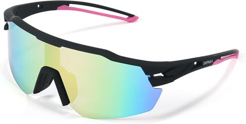 Polarized Sports Sunglasses for Men Women, Baseball Sunglasses for Teens Cycling, Biking, Running with UV400 in Kuwait