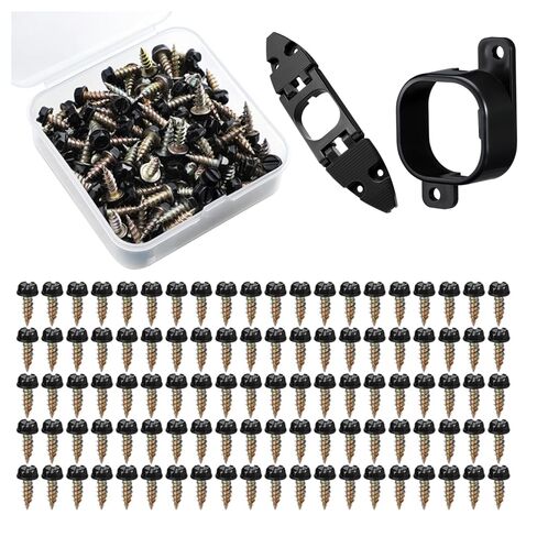 Zonon 200 Pcs Screw Compatible with Govee Permanent Outdoor Lights #8 x 1/2 in Pierce Point Hex Head Self Tapping Screws Compatible with Govee H705 H706 H805 H703 Outdoor Lights Mounting (White) in Saudi Arabia