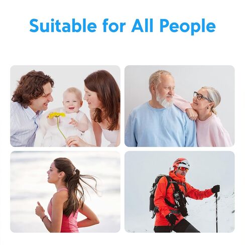 مقياس التأكسج النبضي بأطراف الأصابع SPA30 من ThermoBio، جهاز قياس تشبع الأكسجين في الدم، جهاز قياس الأكسجين السريع لقراءة SpO2 مع شاشة OLED شفافة in Kuwait