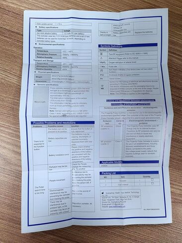 مقياس التأكسج نبض الأطفال مقياس التأكسج نبض الإصبع للأطفال مراقبة الأكسجين في الدم جهاز محمول لمراقبة تشبع الأكسجين في الدم SpO2 مقياس التأكسج نبض الإصبع متضمن مع بطارية AAA in Kuwait