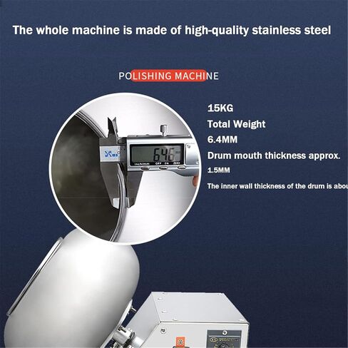 Electric Sugar Coating Machine, Commercial Candy Coater for Sugar Ball, Chocolate Polishing Machine in Saudi Arabia