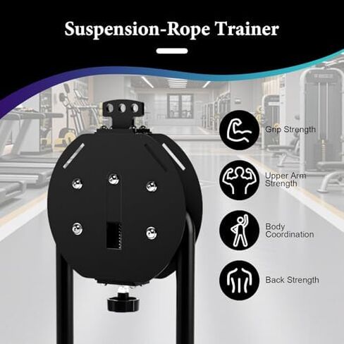 Pulley Rope Puller, Adjustable 5-30kg Resistance, Endless Rope System for Home Gym, Strength and Endurance Training, Cable Machine in Saudi Arabia