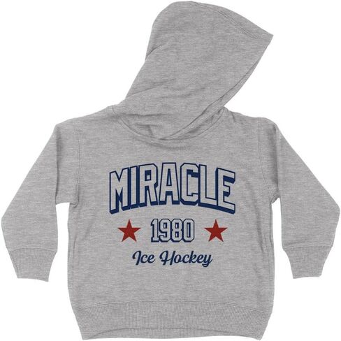 TeesAndTankYou Miracle USA 1980 Kids Hoodie Sweatshirt Toddler in Saudi Arabia
