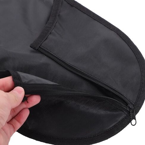 مجموعة حقائب كتف على ظهر لوح التزلج مكونة من 4 قطع مع أشرطة قابلة للتعديل للوحات التزلج المزدوجة، وحقيبة حمل لوح التزلج مقاس 80 سم للرياضات الخارجية والسفر، باللون الأسود in Kuwait