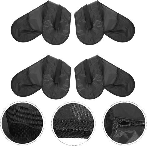 مجموعة حقائب كتف على ظهر لوح التزلج مكونة من 4 قطع مع أشرطة قابلة للتعديل للوحات التزلج المزدوجة، وحقيبة حمل لوح التزلج مقاس 80 سم للرياضات الخارجية والسفر، باللون الأسود in Kuwait