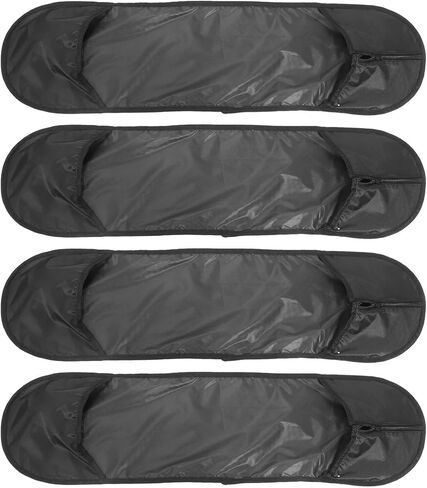 Homoyoyo 4pcs Skateboard Backpack Set 80cm Double Kickboard Carrier Bags Lightweight Shoulder Strap Skateboard Storage Sling for Outdoor Sports Men Women in Saudi Arabia