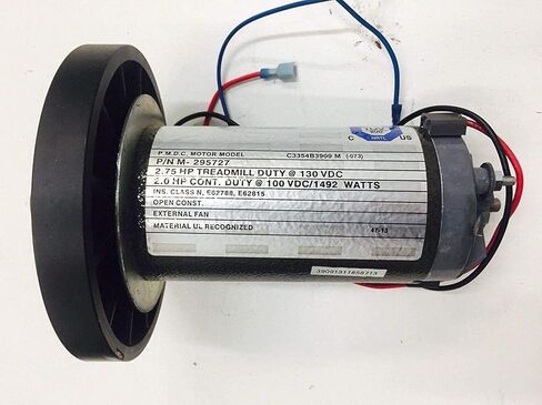H.F Exchange DC Drive Motor with Flywheel HP 2.0, 130VDC, 1492W Powerful Duty Permanent Magnet Smooth Operation Easy Replacement Treadmill Motor P/N 405707 Work with Epic Gold's Gym 430I 525 in Kuwait