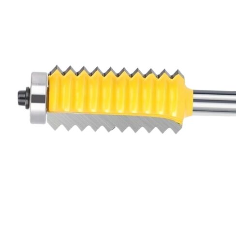 1 قطعة 8x41 مللي متر عرقوب راوتر بت إصبع مشترك الغراء مطحنة القاطع ، V شكل مخروط Tenoning بت للخشب أثار لوحة in Kuwait