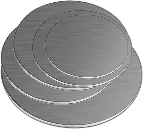 Metal Plate,1pcs,Dia 50mm-300mm,304 Stainless Steel Round Plate Circular Sheet,Thickness 0.5mm,1mm,1.5mm,2mm,2.5mm,3mm,4mm,5mm, in Kuwait