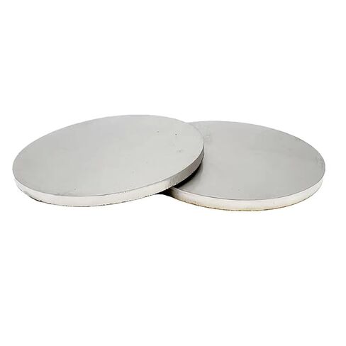 Metal Plate,2pcs,50mm,201 Stainless Steel Circular Plate,Thickness 8mm,10mm, in Saudi Arabia