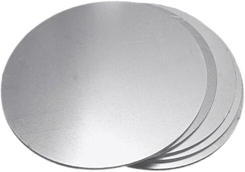 Metal Plate,1pcs 304 Stainless Steel Round Plate,Circular Sheet,Dia 50mm-300mm,Thickness 0.5mm,1mm,1.5mm,2mm,2.5mm,3mm,4mm,5mm, in Kuwait