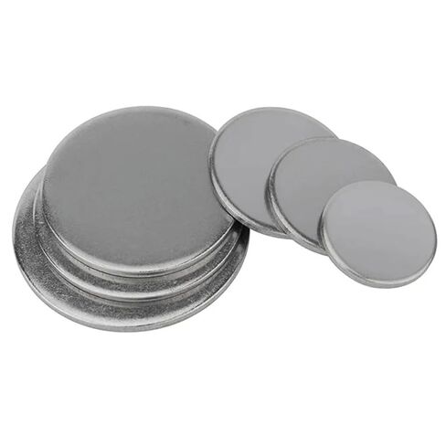 Metal Plate,100pcs,6mm-12mm Stainless Steel 304 Disc,Thick 1mm Round Plate, in Saudi Arabia