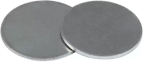 لوحة معدنية، 20 قطعة لوحة مستديرة من الفولاذ المقاوم للصدأ، قطر 6 مم، 6.4 مم، 7 مم، 8 مم، 9 مم، 10 مم، 11 مم، 12 مم، سمك 1 مم حشية دائرية صغيرة صلبة على شكل قرص، in Kuwait