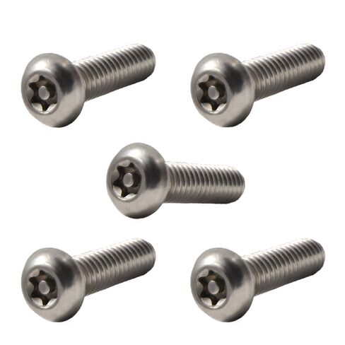 مسامير آلة الأمان Fastenere Torx - 6-32 × 1-1/2 بوصة (25 حزمة) من الفولاذ المقاوم للصدأ، مقاومة للتلاعب، براغي رأس زر، برغي مسمار لمستوى أعلى من الأمان ومنع السرقة in Saudi Arabia