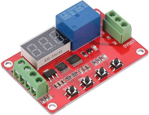 2Pcs Digital Voltage Comparator Voltage Measurement Meter with Overload 12V/24V Optional in Saudi Arabia