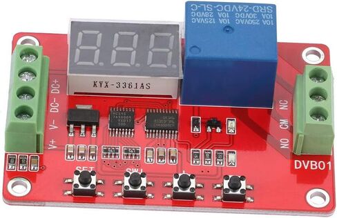 2Pcs Digital Voltage Comparator Voltage Measurement Meter with Overload 12V/24V Optional in Saudi Arabia