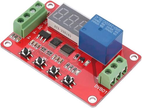 2Pcs Digital Voltage Comparator Voltage Measurement Meter with Overload 12V/24V Optional in Saudi Arabia