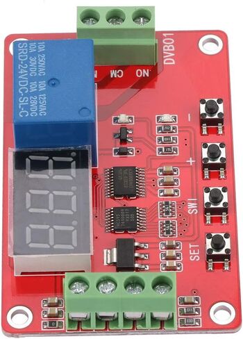2Pcs Digital Voltage Comparator Voltage Measurement Meter with Overload 12V/24V Optional in Saudi Arabia