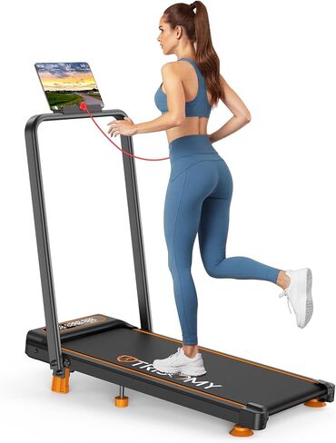 وسادة المشي مع شريط مقبض ارتفاع منحدر بنسبة 12%، وسادة مشي مطورة بقوة 3.5 حصان مع شريط مقبض، جهاز مشي قابل للطي 4 في 1 مع ميل، أجهزة مشي كهربائية محمولة للمنزل 350 رطل، شاشة LED in Kuwait