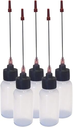 منتجات ليبرتي 5-1oz زجاجات ضغط بلاستيكية 3 "أدوات تطبيق غير القابل للصدأ in Kuwait