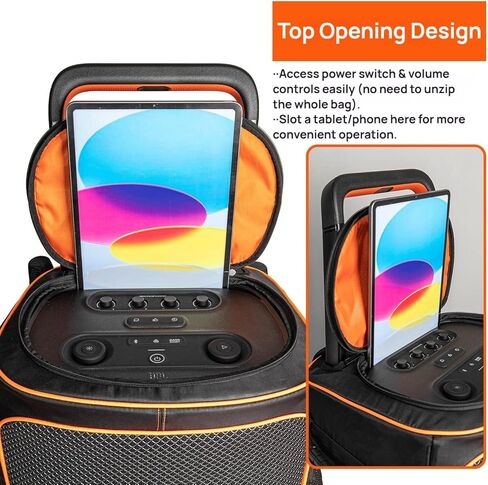 غطاء JBL PartyBox 520، حقيبة حمل مكبر صوت متوافقة مع JBL PartyBox 520 (2025)، حقيبة حمل مكبر صوت محمولة (حقيبة فقط) in Kuwait