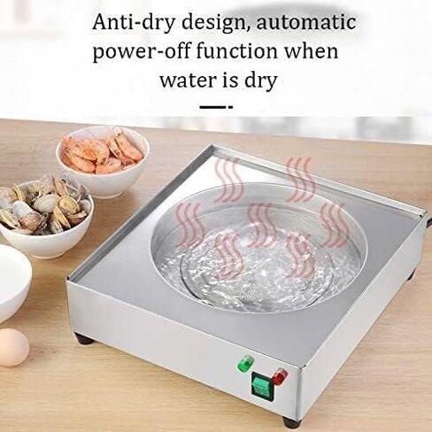 DAREV Electric Cantonese Rice Noodle Rolls Machine, 2 Layer Stainless Steel Steamed Vermicelli Roll Steamer with 3 Steameing Tray in Saudi Arabia