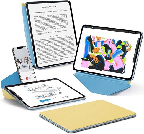 Moft Dynamic Folio Case for Ipad Pro 13 Inch (M4) 2024 ، SILM MAGNECT STAND مع 20+ زوايا عرض ، استيقظ تلقائي/نوم ، رقيقة للغاية ، من الياقوت الأسمنت x in Kuwait