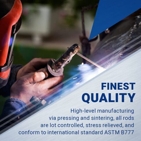 Tungsten Alloy Rod – 0.1875" Diameter x 12" Length, 90% Tungsten, 6% Nickel, 4% Copper - High Density and Hardness for Industrial Use in Kuwait