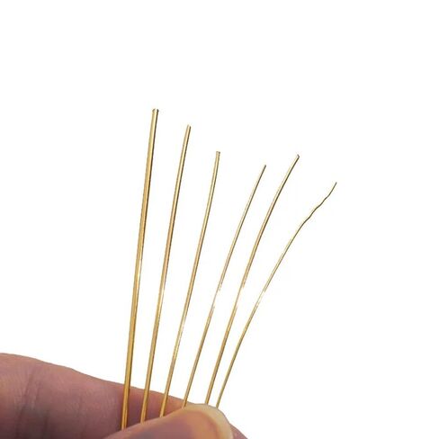 99.99% سلك ذهبي عالي النقاء سلك ذهبي تجربة البحث العلمي سلك AU خاص (1، Φ0.025mm×50cm) in Kuwait
