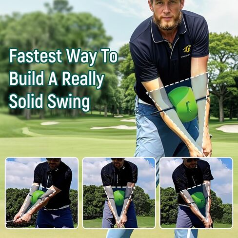 The Connector Golf Training Aid, Golf Swing Trainer for Posture Correction Practice, Golf Swing Training Aid, Golf Training Aids Helps Train Proper Swing Mechanics, Arm Structure in Saudi Arabia