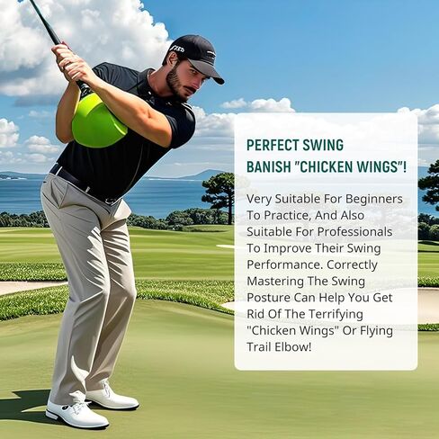 The Connector Golf Training Aid, Golf Swing Trainer for Posture Correction Practice, Golf Swing Training Aid, Golf Training Aids Helps Train Proper Swing Mechanics, Arm Structure in Saudi Arabia