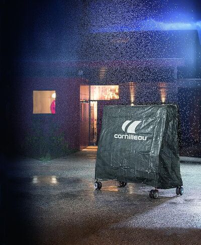 غطاء واقي رياضي كورنيليو لطاولة تنس الطاولة مقاوم للماء والشتاء، غطاء خارجي وداخلي باللون الأزرق in Kuwait