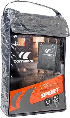 Cornilleau Sport Protective Cover for Table Tennis Table Waterproof and Winterproof Cover Outdoor & Indoor Blue in Saudi Arabia