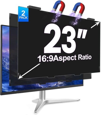 شاشة خصوصية مغناطيسية 27 بوصة لمراقبة الكمبيوتر 16: 9 ، نسبة العرض إلى الارتفاع ، وتعليق فيلم واقي مضاد/وهج قابل للإزالة. in Kuwait