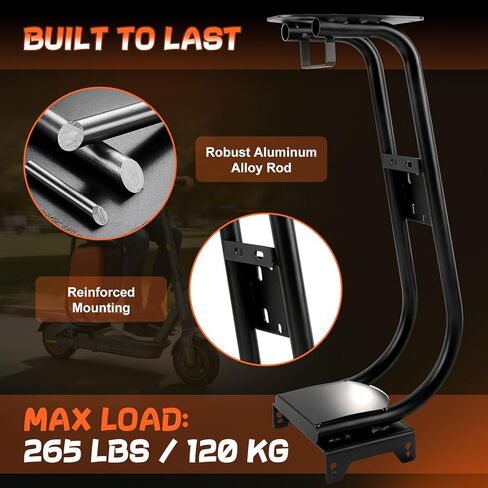 Electric Scooter Seat Compatible with Segway Ninebot MAX-G30 Seat Attachment for Adult with 10L Large Storage Bag, Cup Holder, Comfortable PU Cushion in Kuwait