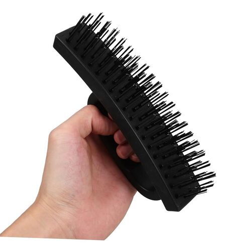 jojofuny Steel Wire Brush for Rust Removal with Even Bristles Ergonomic Handle Wire Brush for Cleaning Paint and Welding Slag for Household and Industrial Use in Saudi Arabia