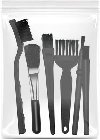 Professional Safe Brush Set for Circuit Board Dense Fiber Bristles Brushes 6PCS Set in Kuwait