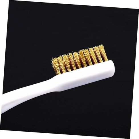 5pcs Copper Wire Brush with Plastic Handles for Removing Rust Welding Slag and Paint Stains Industrial Cleaning Tool for Motor Door and Window Maintenance in Saudi Arabia