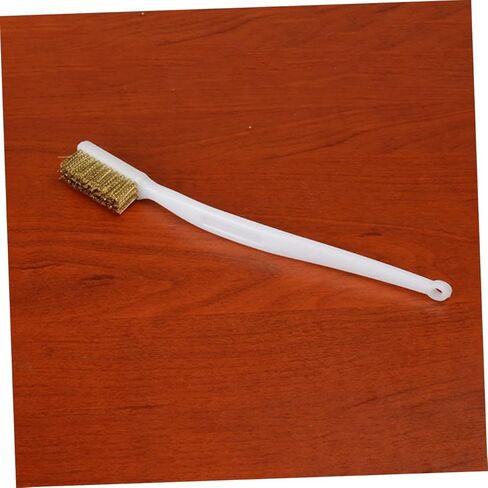 5pcs Copper Wire Brush with Plastic Handles for Removing Rust Welding Slag and Paint Stains Industrial Cleaning Tool for Motor Door and Window Maintenance in Saudi Arabia