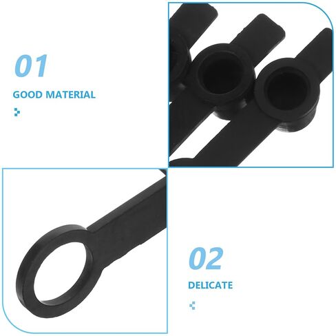 5pcs Quick Disconnect Rubber Dust Caps for Hpa Compressed Air Tank Fill Nipples, Foster Male Connector Protective Covers for Industrial Gas Regulators in Saudi Arabia