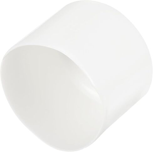 uxcell 2pcs Rubber End Caps 63mm(2 1/2 Inch) ID x 40mm(1 9/16 Inch) H Vinyl Round Tube Bolt Cap Cover Screw Thread Protectors White in Saudi Arabia