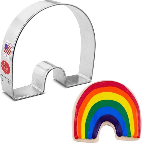 قطاعة بسكويت قوس قزح من آن كلارك، 3-3/4 بوصة صُنعت في الولايات المتحدة الأمريكية in Kuwait