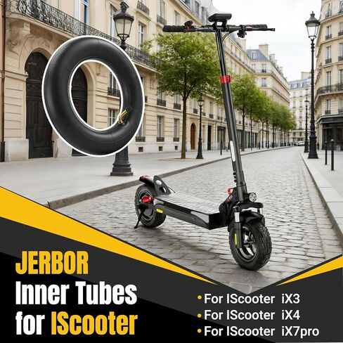 Jerbor Inner Tubes for IScooter iX3/iX4/iX7pro, Thickened Tire Inner Tube, Rear Front Wheel Tires, Replacement Accessories for IScooter in Saudi Arabia