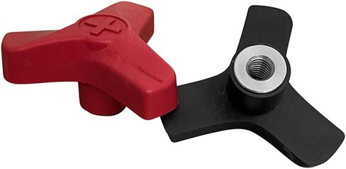 مقابض موصل طرفية البطارية LOK-KNOBS™، زوج خيط 5/16 بوصة مع أغطية أطراف الأمان in Kuwait