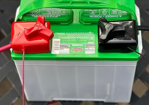 مقابض موصل طرفية البطارية LOK-KNOBS™، زوج خيط 5/16 بوصة مع أغطية أطراف الأمان in Kuwait